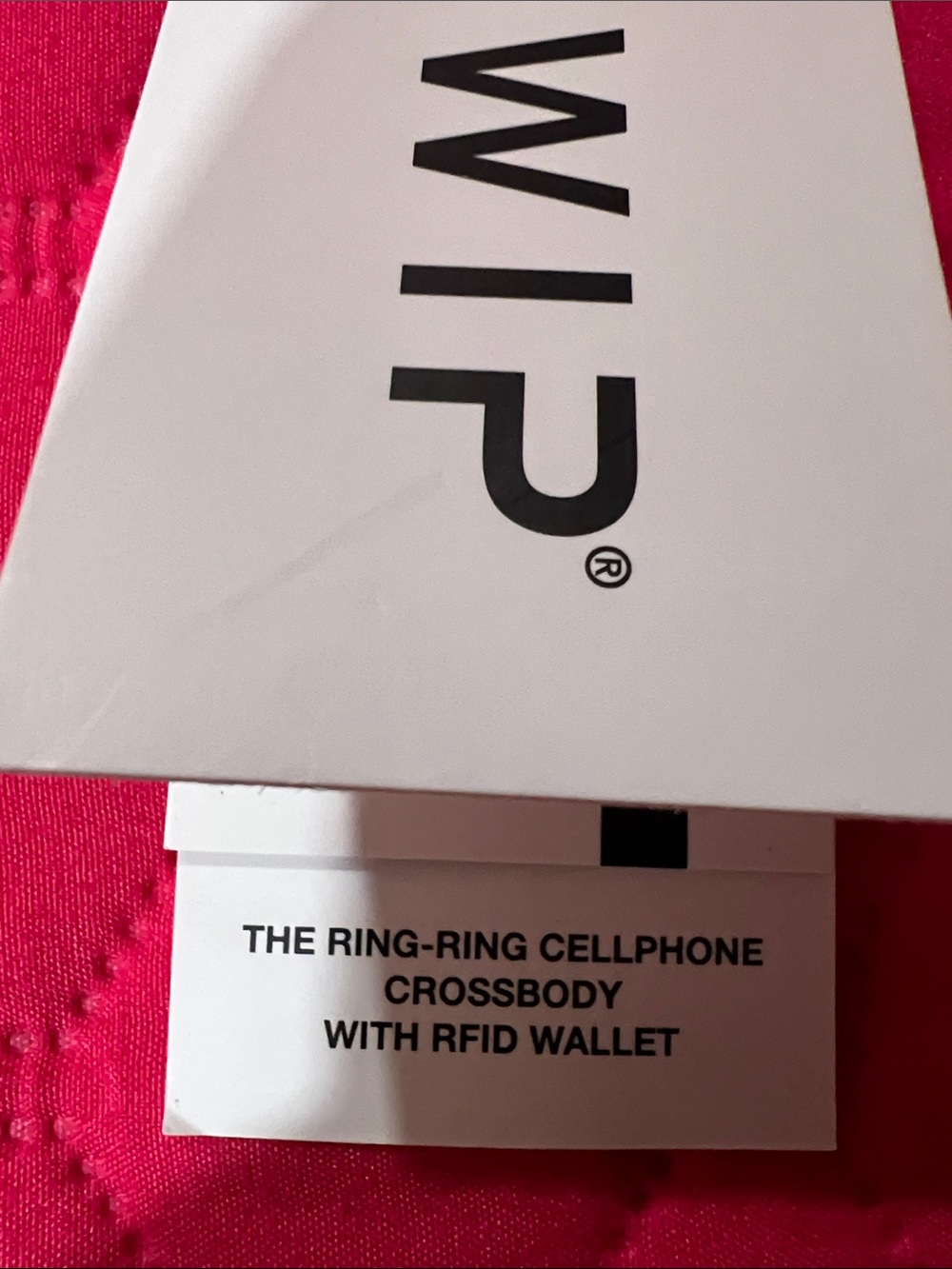 HKWP Quilted Crossbody Phone Case in Champagne Gold NWT - Picture 2 of 8